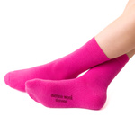 Socken Kinder Merino Wool Rosa