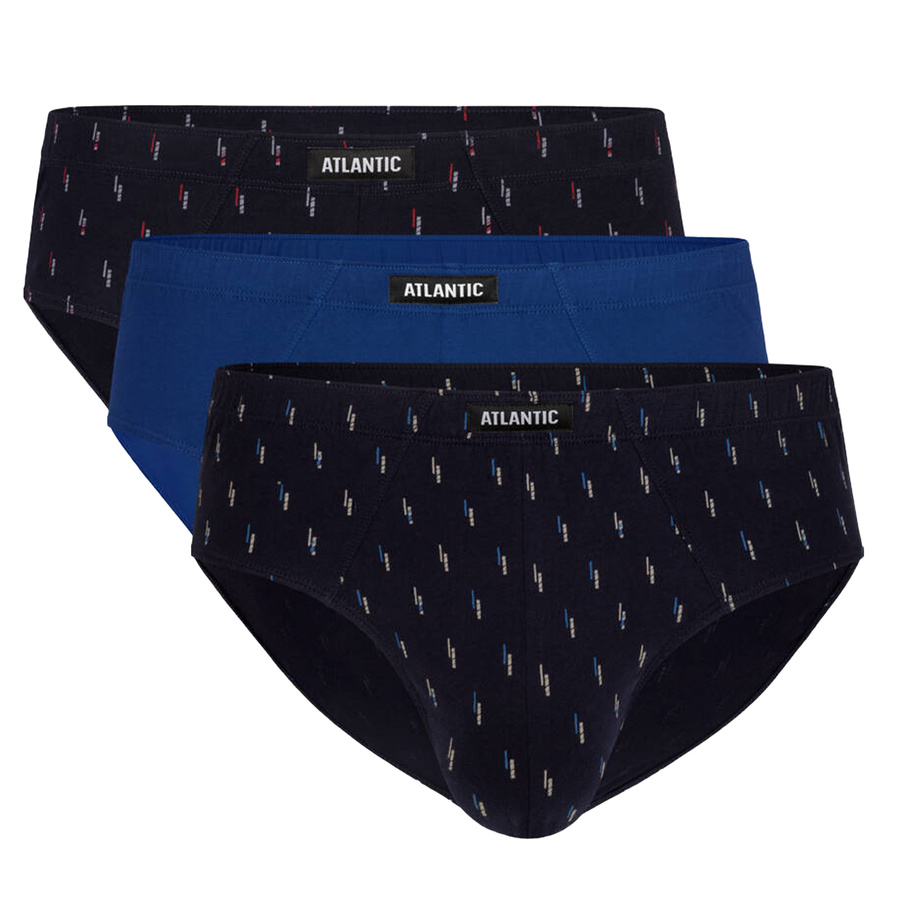 3-PACK Slipy męskie classic Atlantic