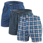 3er-Pack Classic loose cotton PANTHER Herren-Boxershorts Sesto Senso