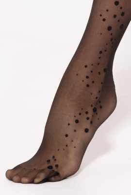 Gemusterte Strumpfhose Dotsy 17 20 Den