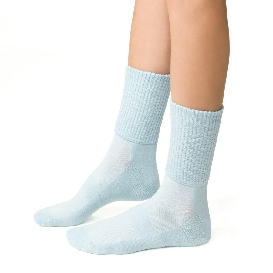 Damen-Sport-Halbfrotteesocken mit hoher Rippung Steven