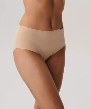 Damen Slips Maxi Serie Beige