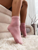 Skarpety bawełniane gładkie bezuciskowe Milena