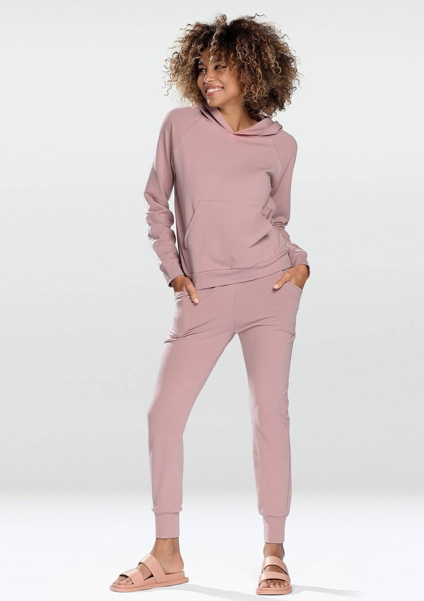 Damen Sweathose Set Serie Puder Baumwolle