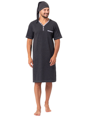 Men's Nightgown with Robe Bonifacy 357/1