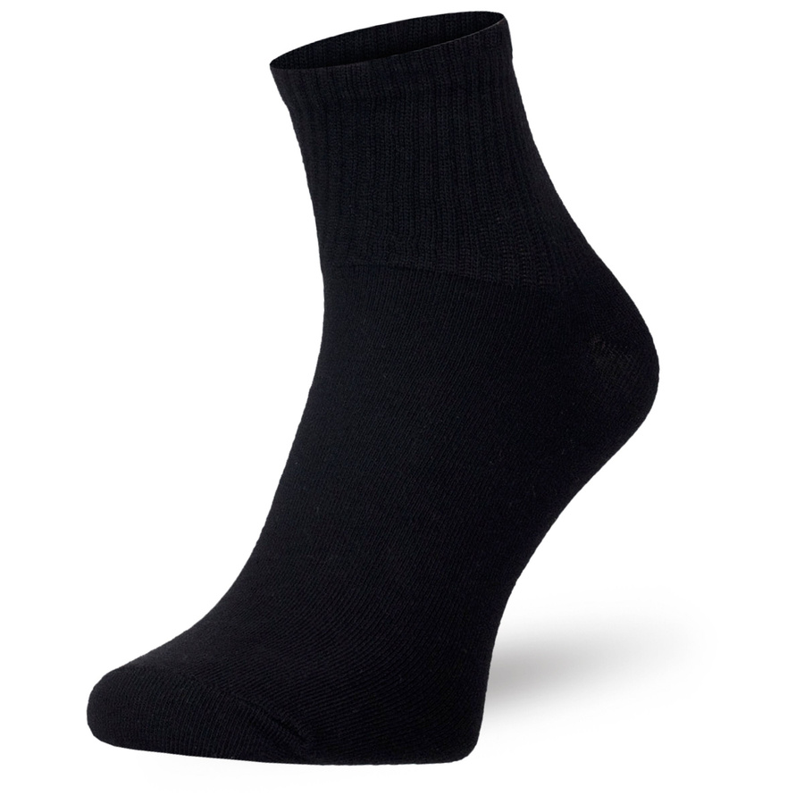 Socken Kurz Serie Active Schwarz