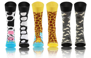 Lange Socken Finest Mehrfarbig