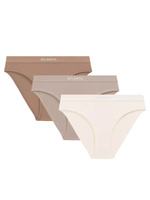 Women’s Briefs 3-Pack Ecru, Beige