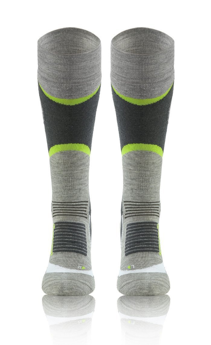 Şosete înalte de lână Seria Ski Sport Multicolor