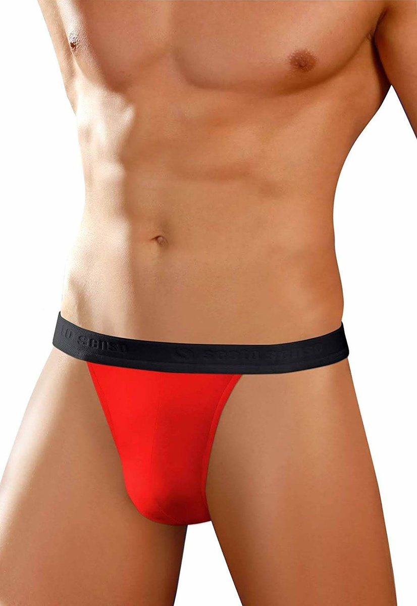 Herren-Strings STM01 Rot