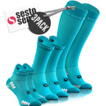 3X Skarpety sportowe treningowe SKB02 Sesto Senso