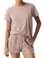 Damenpyjama Nlp-489 Rosa