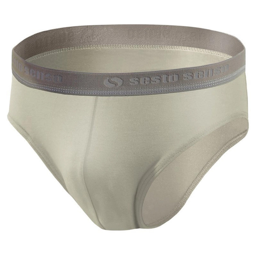 Sesto Senso Herren Slipy Wild Cat – Bequeme Baumwollunterwäsche mit Elastan, Sportlicher Stil, Anatomic Fit, Für Aktive Männer, Farbe: Hellbeige, Modell: SM05