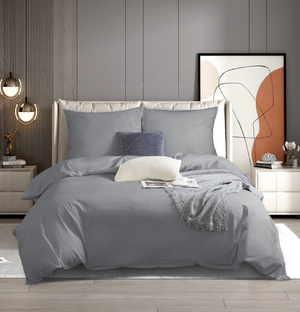 Bettwäsche Satina Graphit