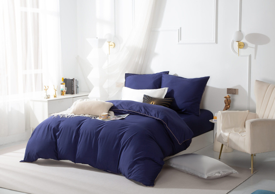 Bettwäsche Serie Granat Gold