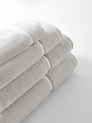 S HANDTUCH 100*150 LIBRE GRAU+WEISS BIZA