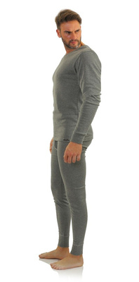 Tricou bărbătesc cu mânecă lungă Art. 111 Gri melanj