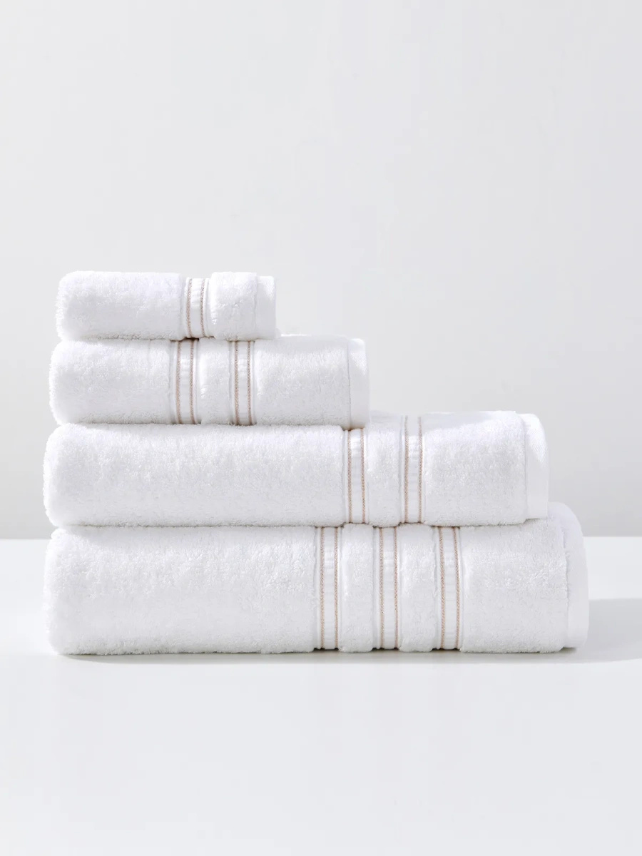 Towel Harmony White/Gold