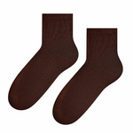 Skarpetki damskie Art. 037 brązowe Steven