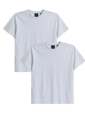 Herren T-Shirts Nmt-033 Blau