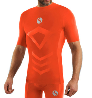 Herren T-Shirt Thermo Active Orange