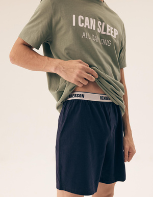 Pijama Bărbați 42614 Maro