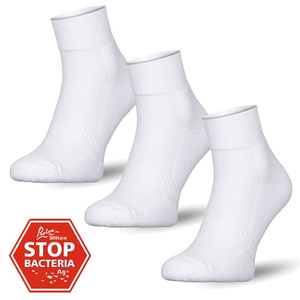 3X Skarpety 1/2 FROTTE z Jonami Srebra AG+ Milena