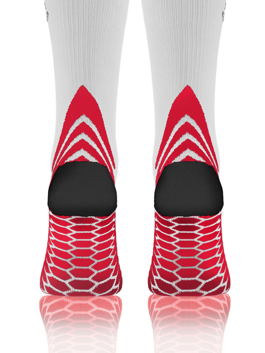 Șosete compresive sport seria Alb