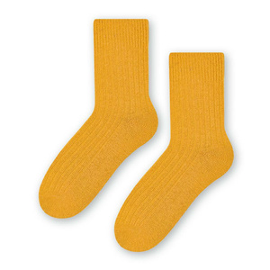 Socken Wollserie Gelb