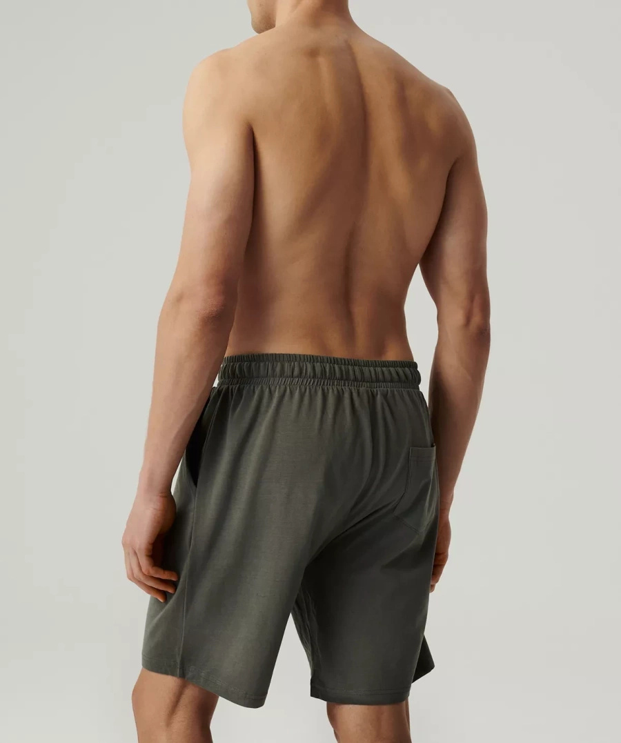 Pantaloni scurți de dormit Bărbați NMB-039 Verde