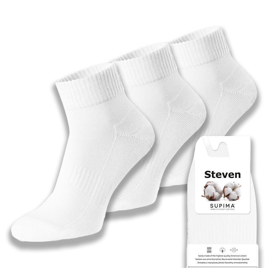 3er Kurzsocken Halb-Frottee Supima