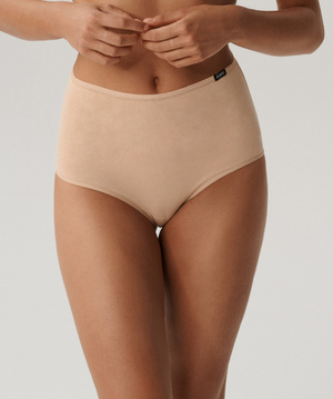 Damen-Slips Maxi Serie 3BLP-585 Beige