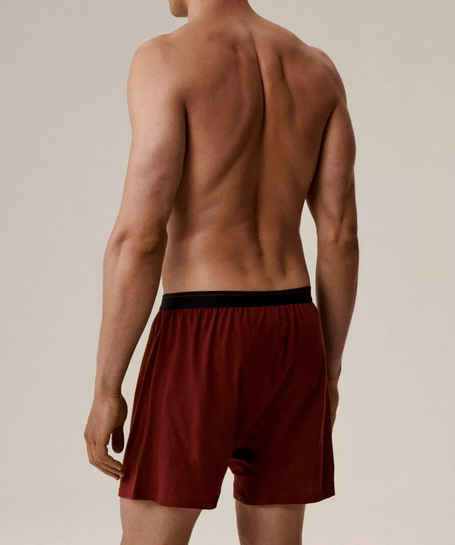 Boxershorts 2MBX-025 Grau Rot