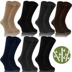 7X Herren EKO BAMBOO klassische BAMBOO Socken Sesto Senso