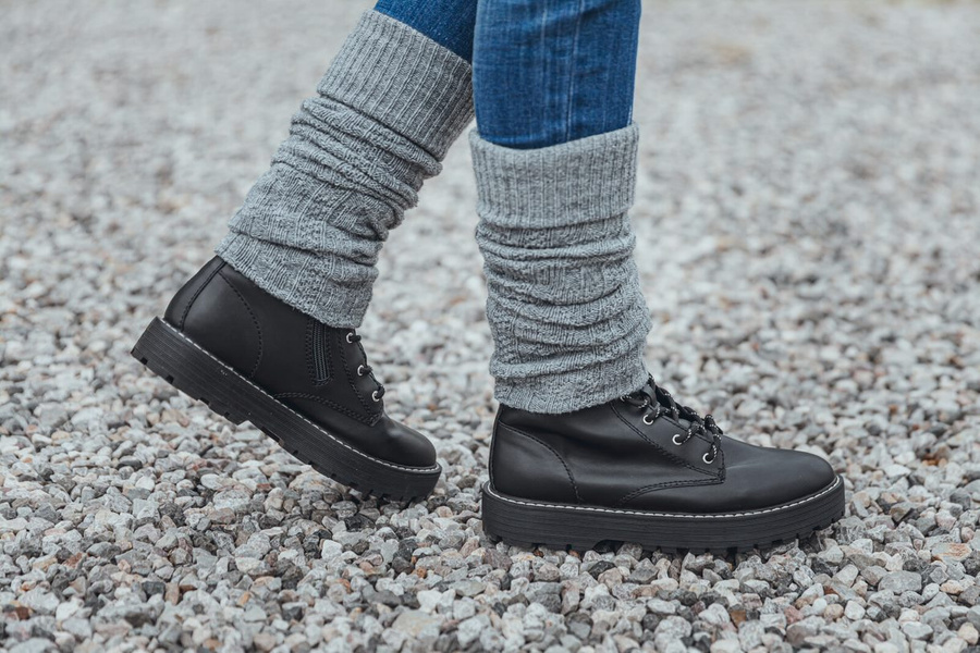 Wollgamaschen für Damen Braid Art. 095