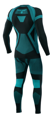 Set lenjerie termică pentru bărbați Thermo Active verde