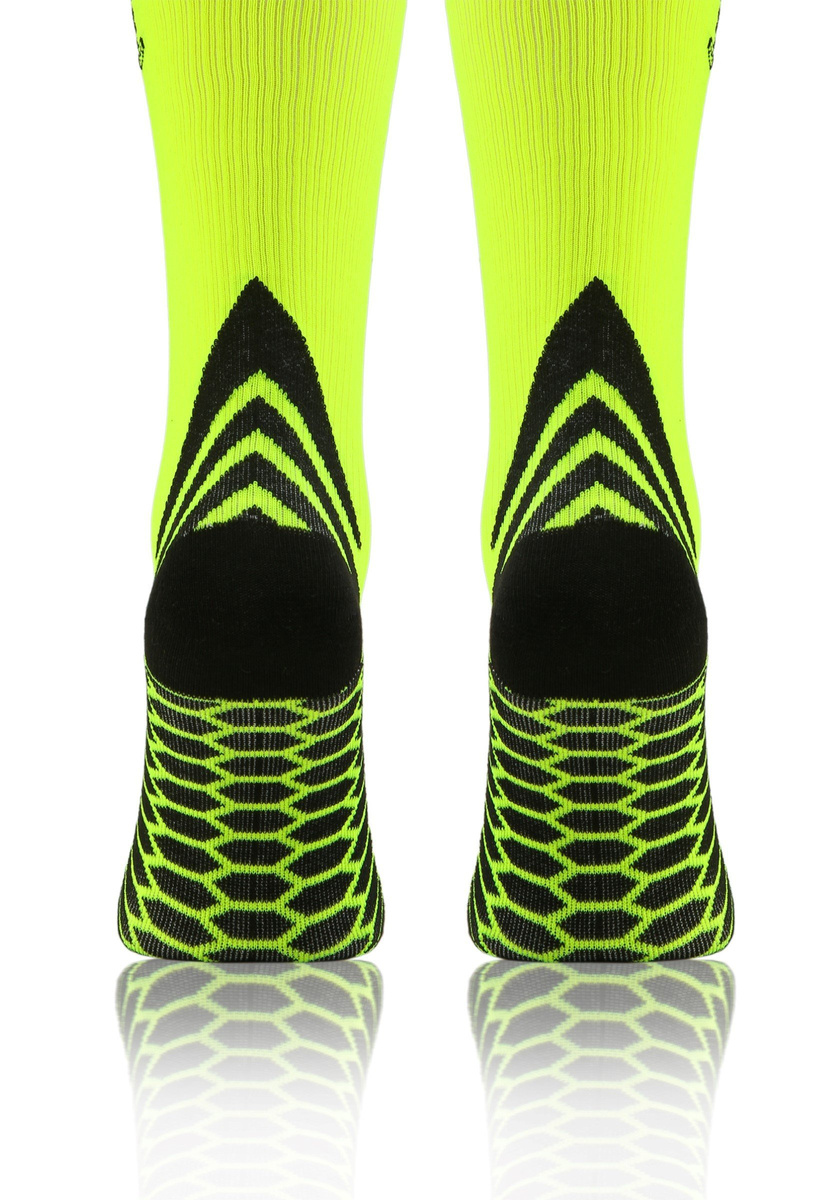 2x Sportowe KOMPRESYJNE długie skarpety do biegania Sesto Senso