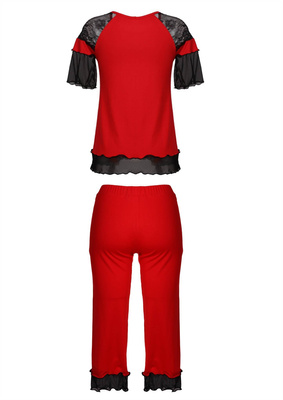 Pyjama Set Manuela Blau