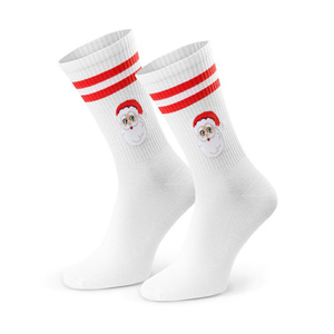 Socken Weihnachtsserie Weiß