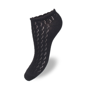 5x Milena Damen Socken aus Baumwolle bestickt