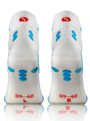 Sesto Senso Herren Sport Socken SKB11 – Atmungsaktiv, Frottee-Elemente, Anatomic Fit, Poliamid-Elastan, Ideal für Laufen & Fitness, Gelb