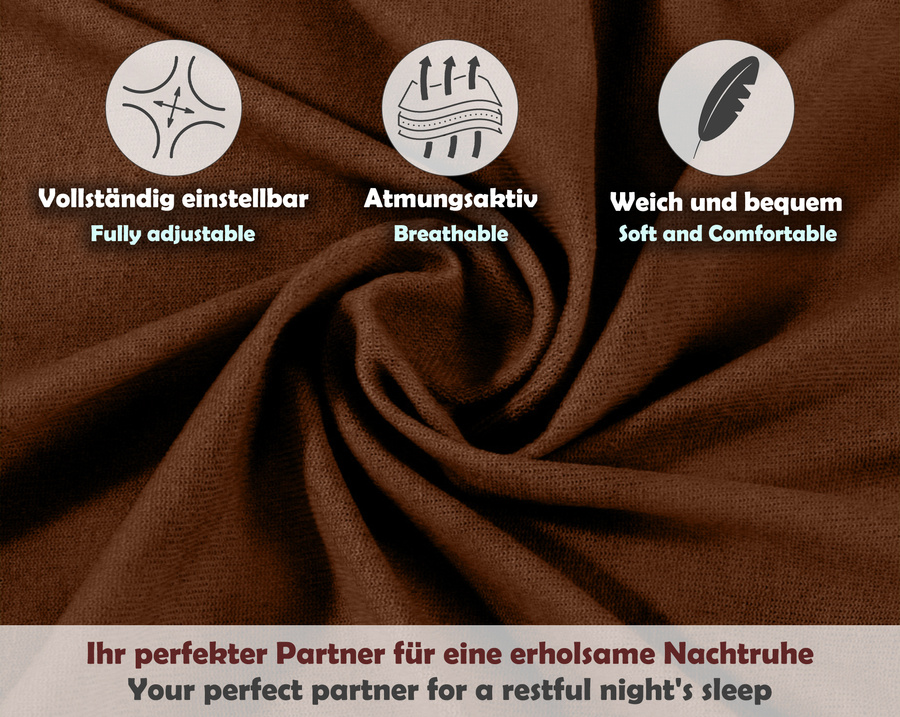 Sesto Senso Frottee-Spannbettlaken – 100% Baumwolle, OEKO-TEX Zertifikat, Atmungsaktiv, Pflegeleicht, Perfekte Passform, Für Einzel- und Doppelbetten, Braun, Unisex