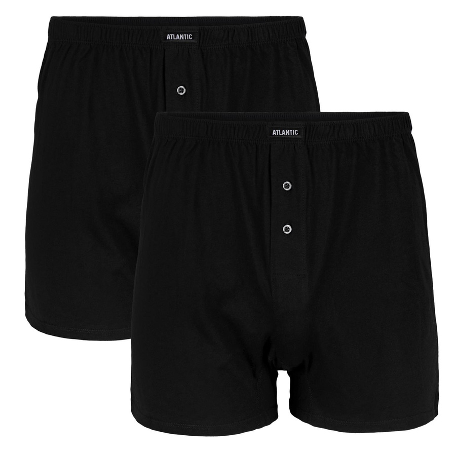 Lockere Herren-Boxershorts 2BMB-003 Schwarz