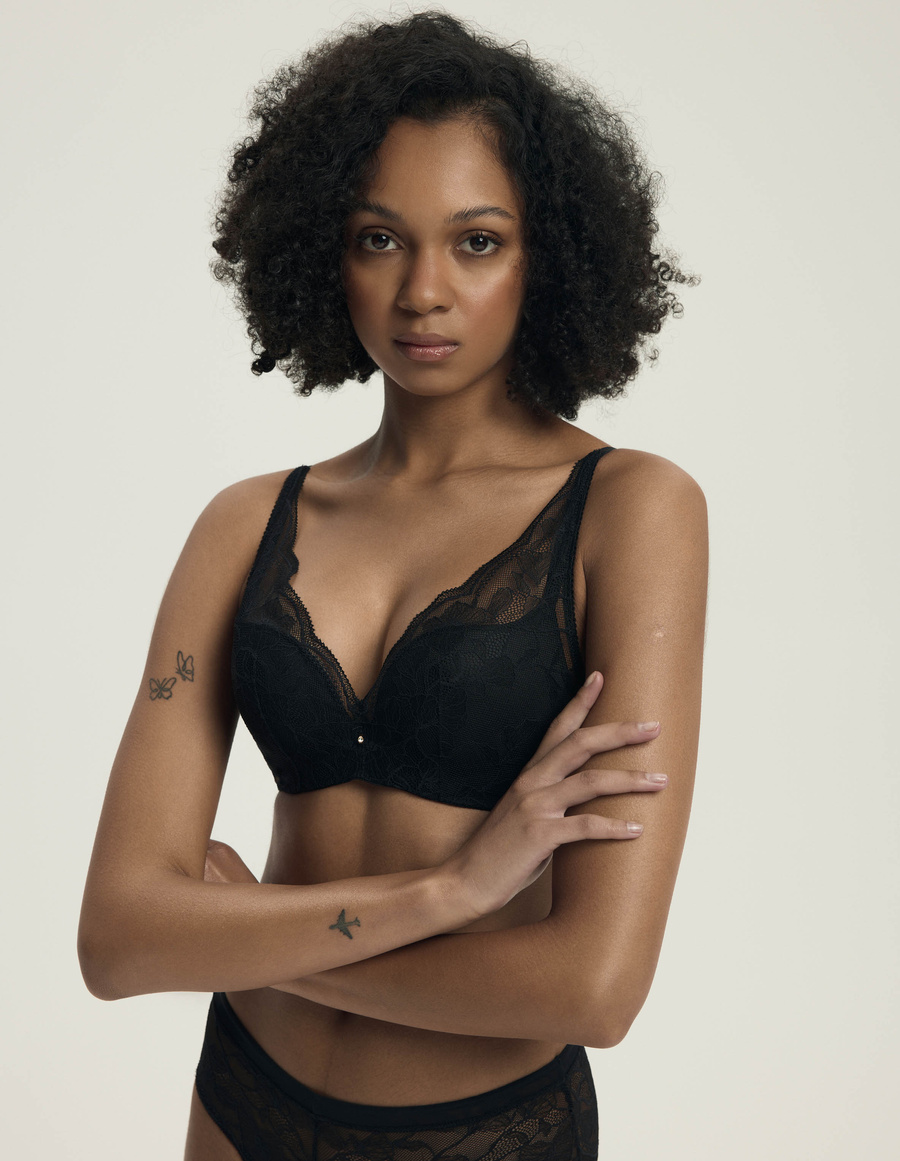 Push-Up-BH Fabbie Schwarz