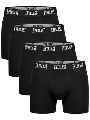 Men's Everlast Cotton Boxer Shorts 4 Pack