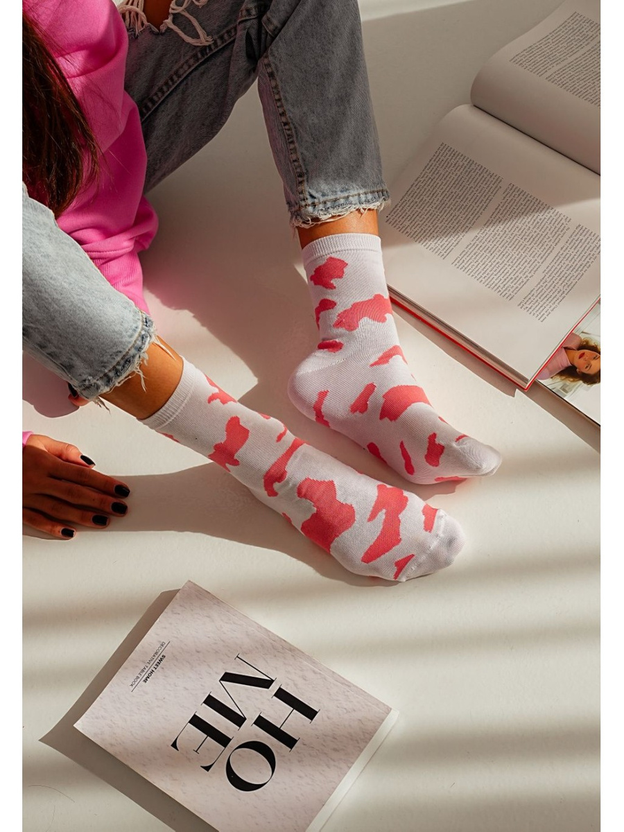 Damenstrümpfe Wzorzyste 200 Weiß