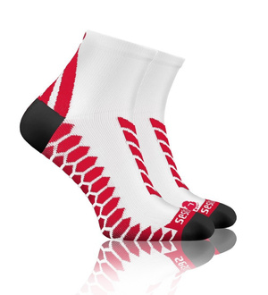 5X Bawełniane oddychające bezszwowe skarpety sportowe SPORT SOCKS Sesto Senso