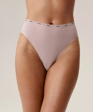 3er-Pack Damen-Sport-Slips mit hohem Bein