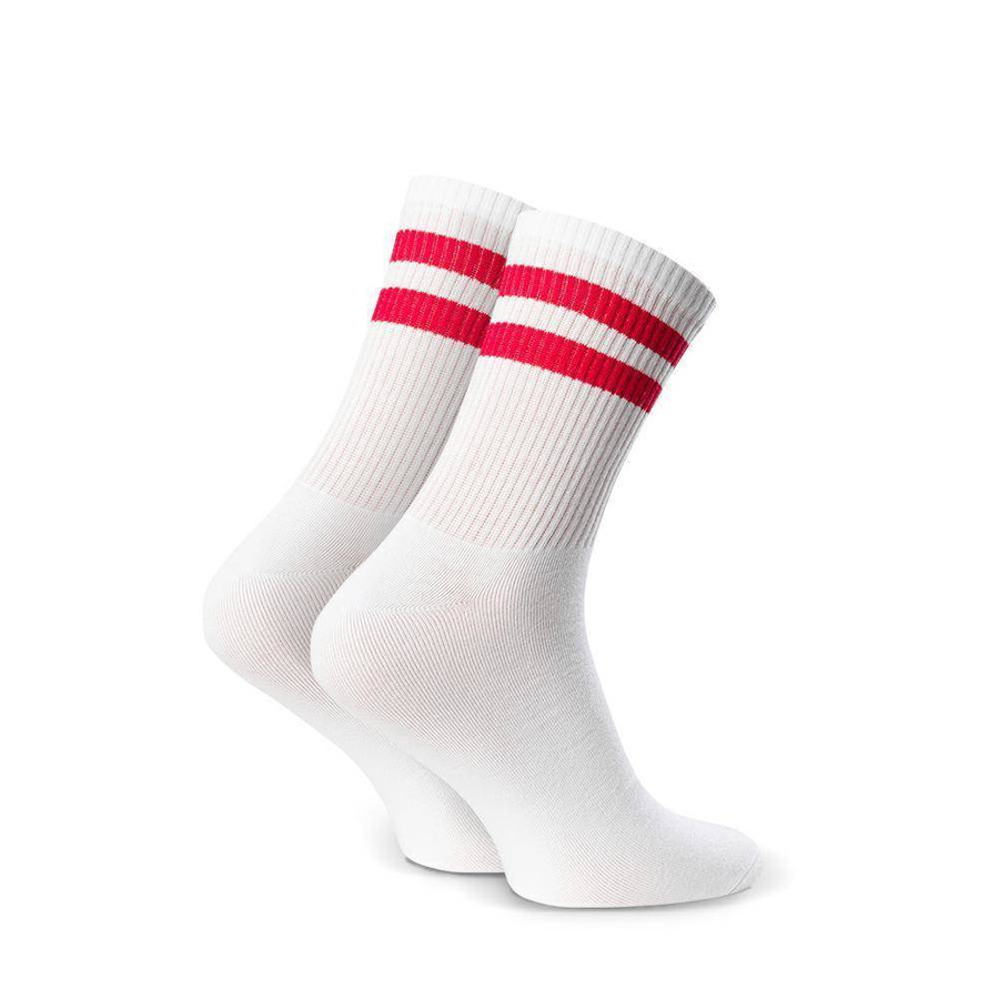 3X Lange gestreifte Sportsocken Art. 057 Steven