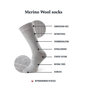 Herren Socken Pressless Merinowolle Art. 130